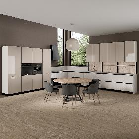Kitchen 4 Clean Empty Inside model